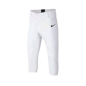 Nike Mens'‎ VAPOR Select White High BASEBALL Pants Knickers XL BQ5400-100 NWT